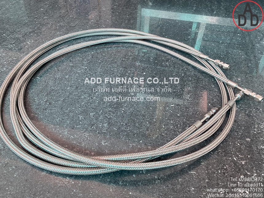 ท่ออ่อนสแตนเลส Gas Hose Stainless Steel 304 (8)